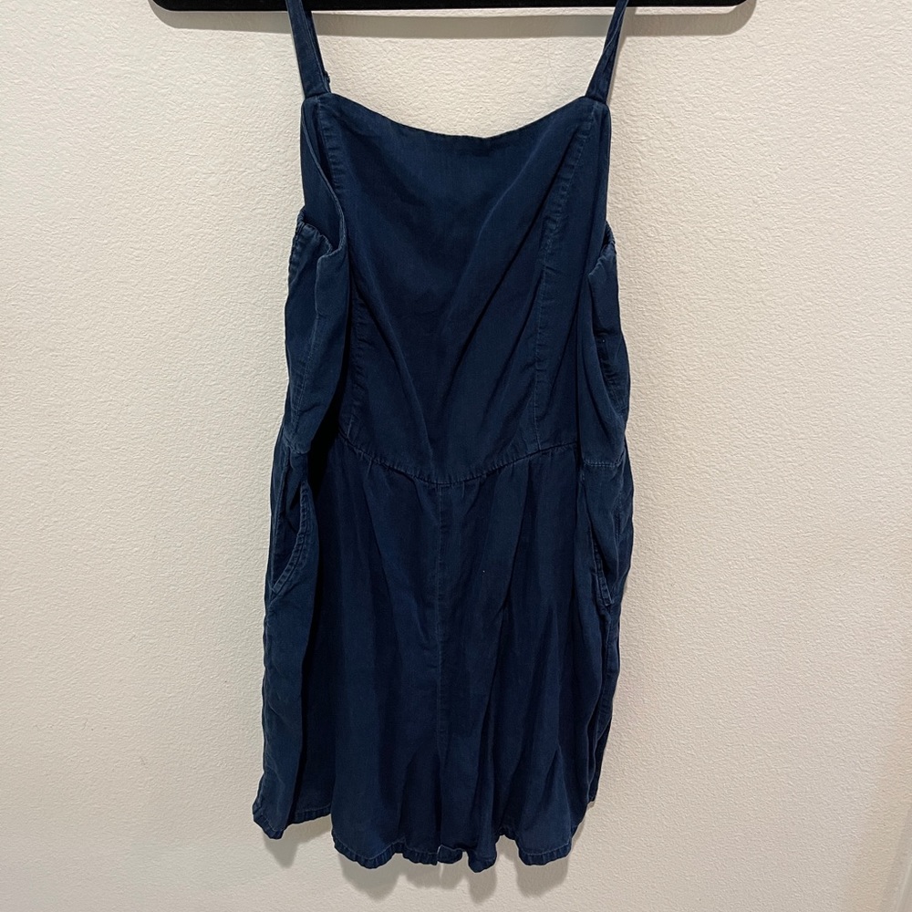 Navy blue romper